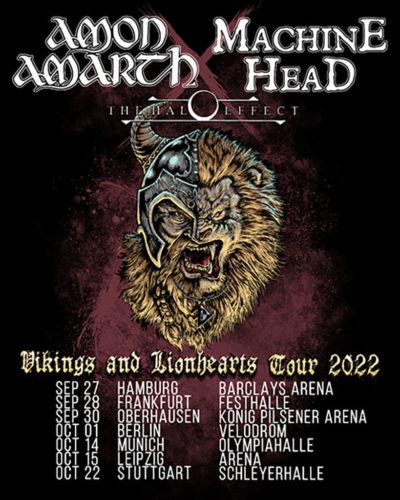 Amon Amarth Tour 2022