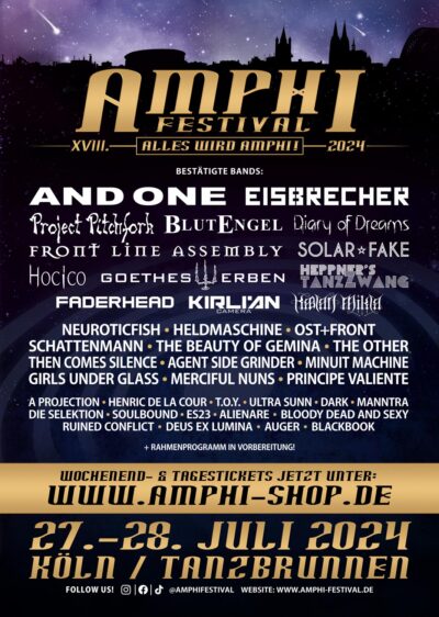 Amphi Festival 2024 Flyer