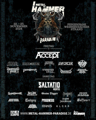 Flyer Metal Hammer Paradise