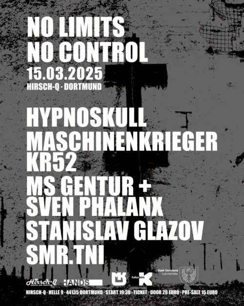 NO LIMITS NO CONTROL